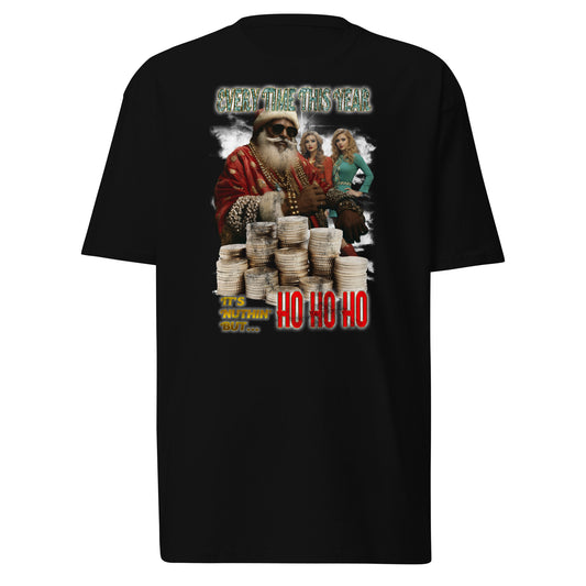 "Ho Ho Ho" Men’s premium heavyweight tee